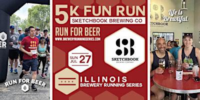 5k Beer Run x Sketchbook Brewing Co. | 2025 Illinois Brewery Running Series | Sketchbook Brewing Co
