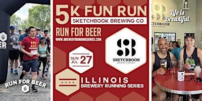 5k Beer Run x Sketchbook Brewing Co. | 2025 Illinois Brewery Running Series | Sketchbook Brewing Co