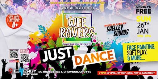 Wee Ravers Just Dance | Energy Croydon