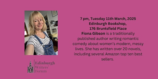 EWF 11th March 2025 - Fiona Gibson | The Edinburgh Bookshop