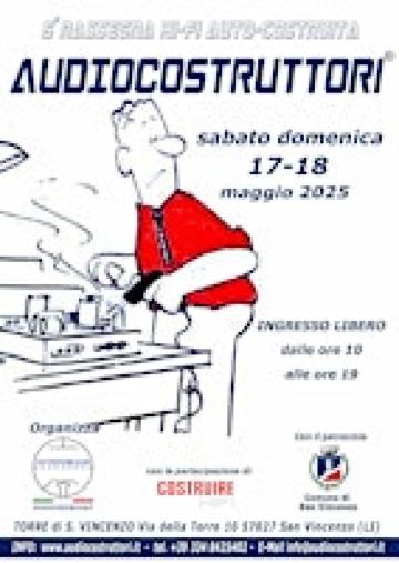 Audiocostruttori 2025 | Torre di San Vincenzo