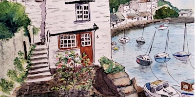 Evening Art Class - Paint a Cornish Fishing Village in Watercolour | The Owl