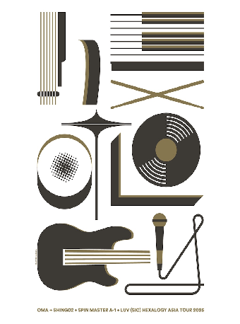 Shing02+OMA ｜LUV(SIC) HEXALOGY 巡演｜福州專場｜演唱會 | 唯美客MAKERLIVE(三盛i33)