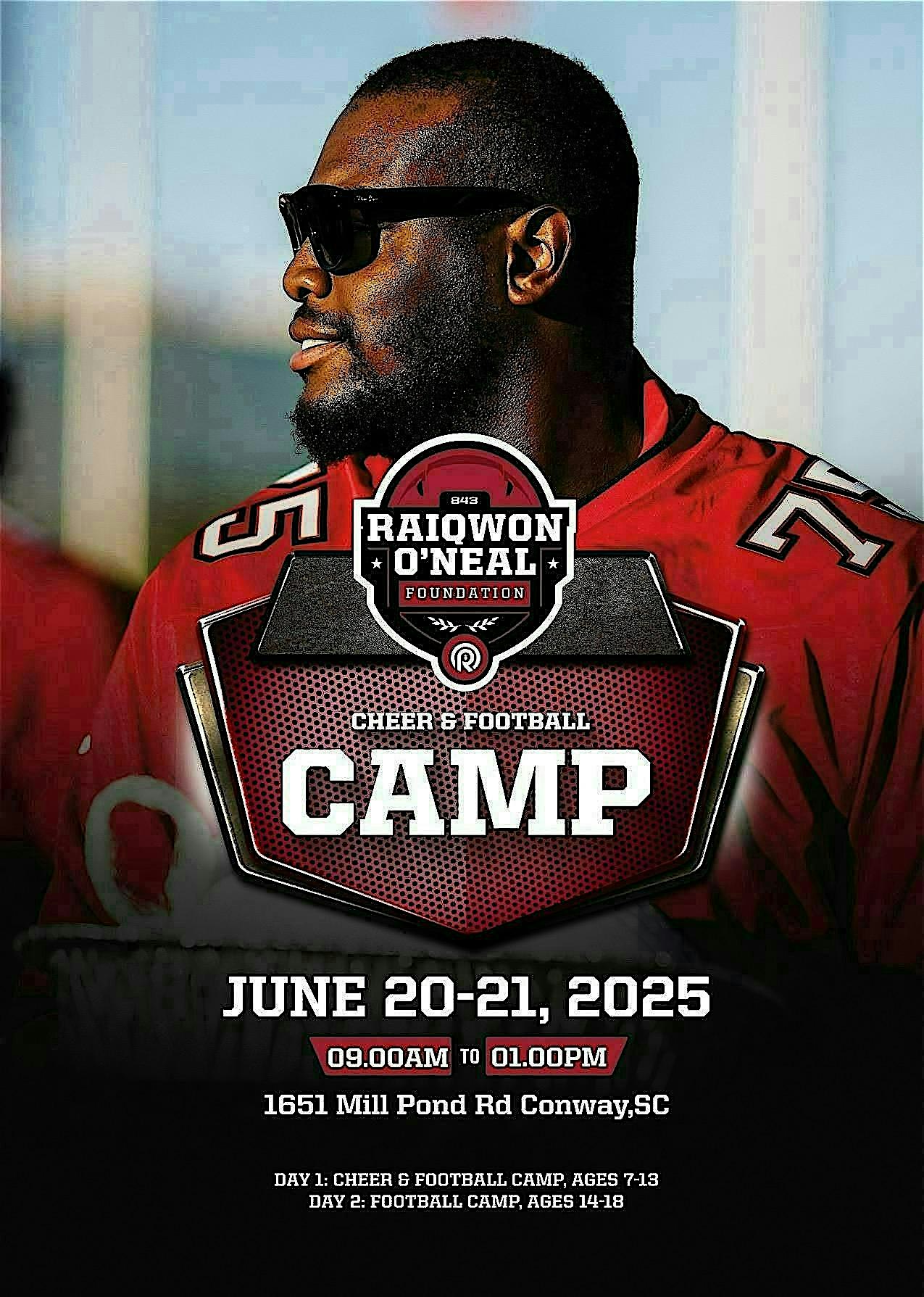 Raiqwon O’Neal Cheer & Football Camp | 1651 Mill Pond Rd