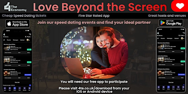 4TE: Speed Dating in Birmingham, ages 18-35 | Pitcher & Piano
