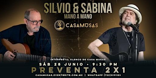 SILVIO & SABINA · Mano a mano | Casa Musas