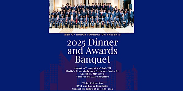 Men of Honor Foundation Dinner and Awards Banquet | Martin's Crosswinds