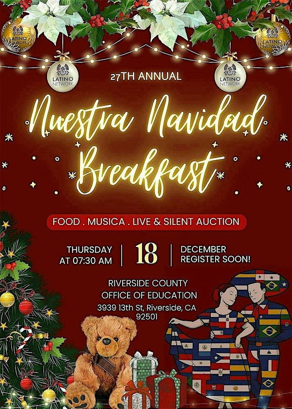 27th Annual Nuestra Navidad Breakfast | Riverside County Office of Education Conference Center