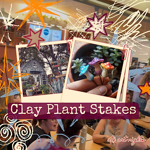 Clay Plant Stakes (& free plant) | Fast Friends Beer Company