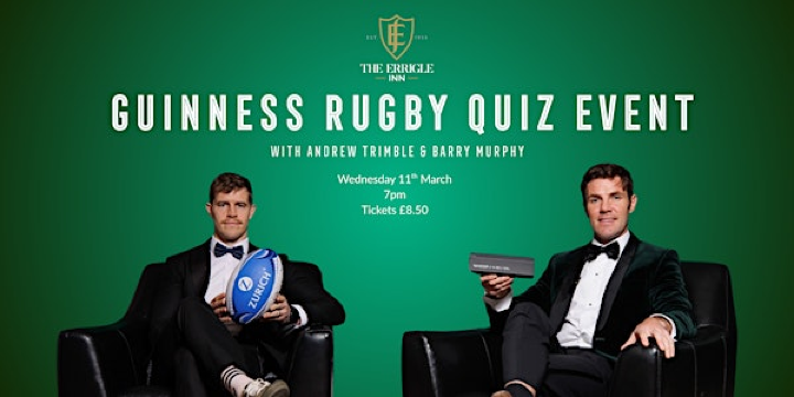 Guinness Rugby Quiz Event | Errigle Inn