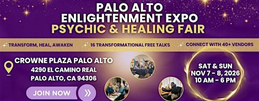 SoulSearch Palo Alto Enlightenment Expo Psychic & Healing Fair | Crowne Plaza Palo Alto by IHG