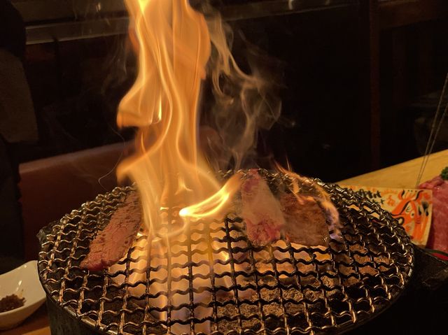赤坂　肉兵衛本店にて松坂牛の肉ケーキでサプライズ🎁✨