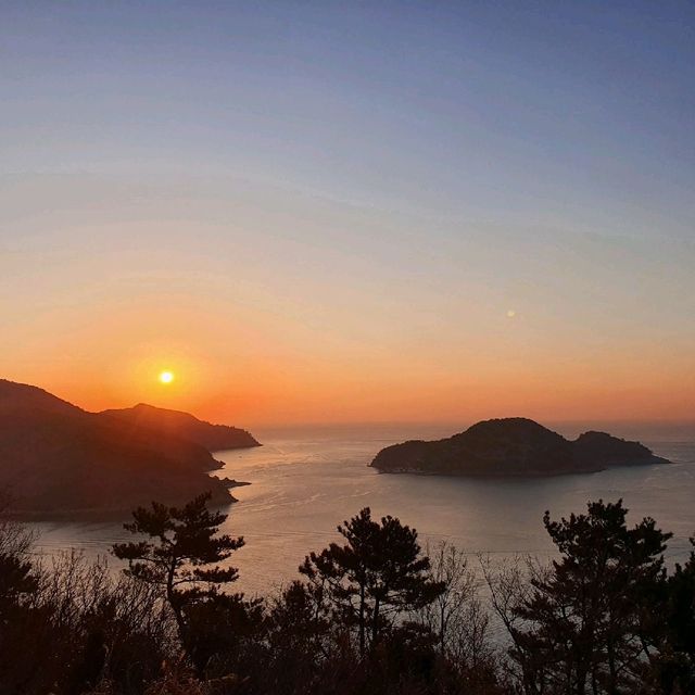 [거제] 일출 놓치지 마! 수정봉 전망대
