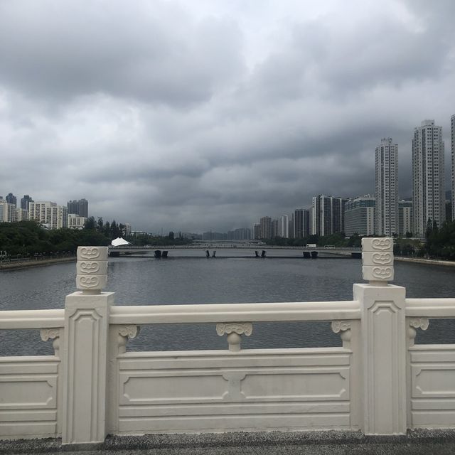 古色古香嘅行人拱橋