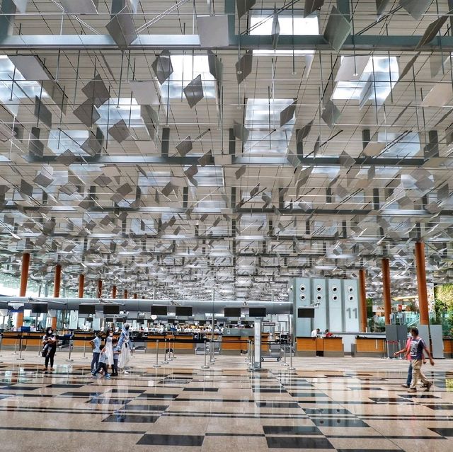 สนามบินสิงคโปร์ อลังการมากกก