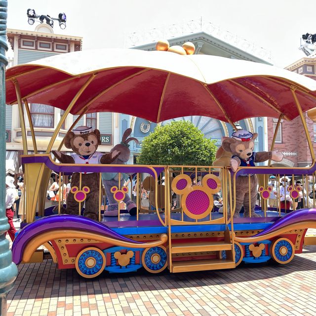 💕迪士尼人物巡遊車😍