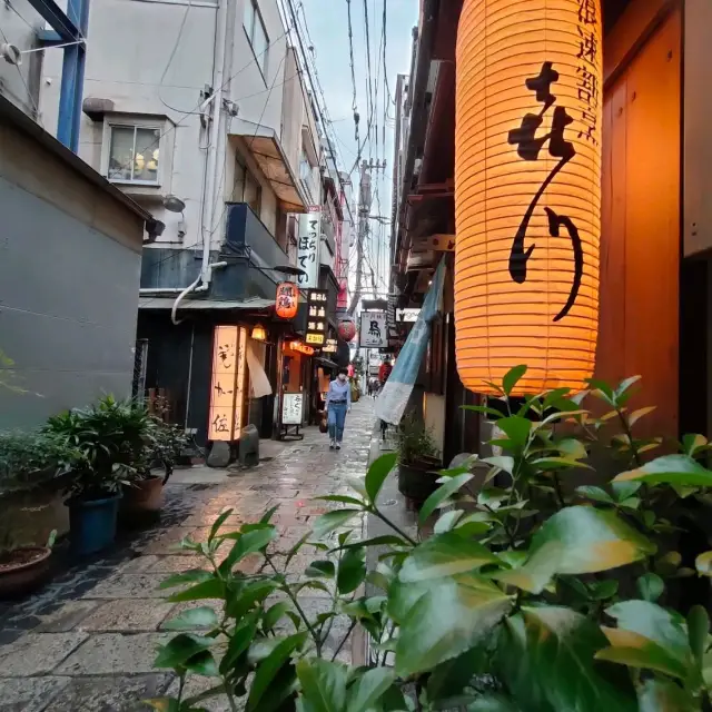 【大阪 法善寺】雨上がりの法善寺横丁✨