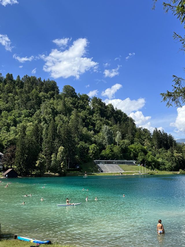 절로 수영이 하고싶어지는 곳, [Lake Bled 블레드호수]