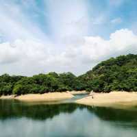 識打卡一定去行山 大潭水塘