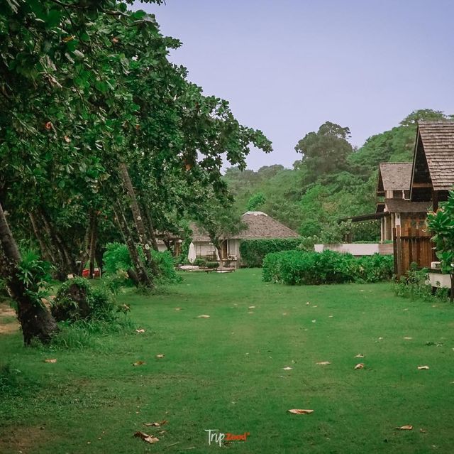 ที่พักบนเกาะหมาก หาดส่วนตัว