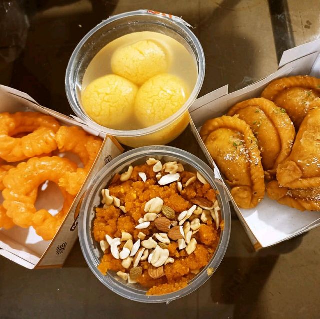 Yummy delicacies of India