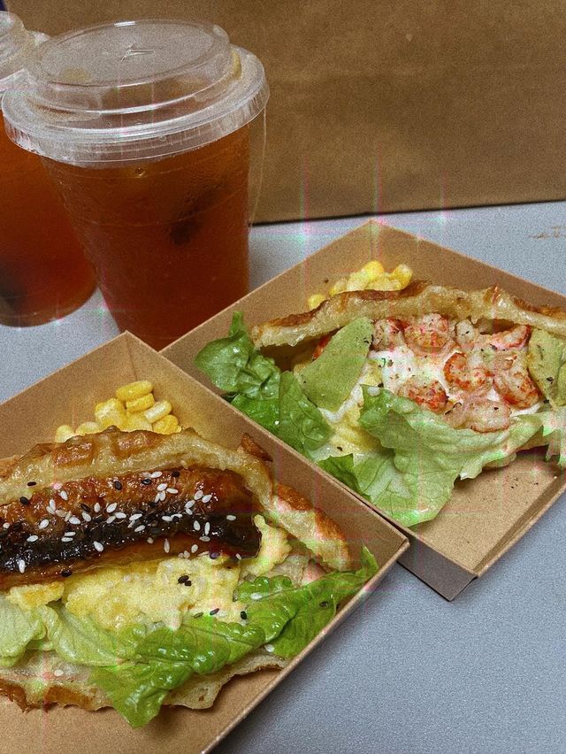 元朗牛角包窩夫小店🥐✨