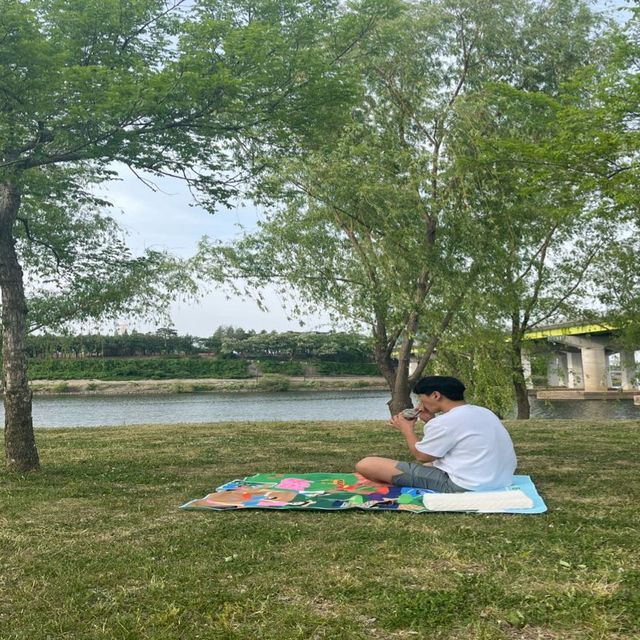 피크닉 하기 좋은 한강