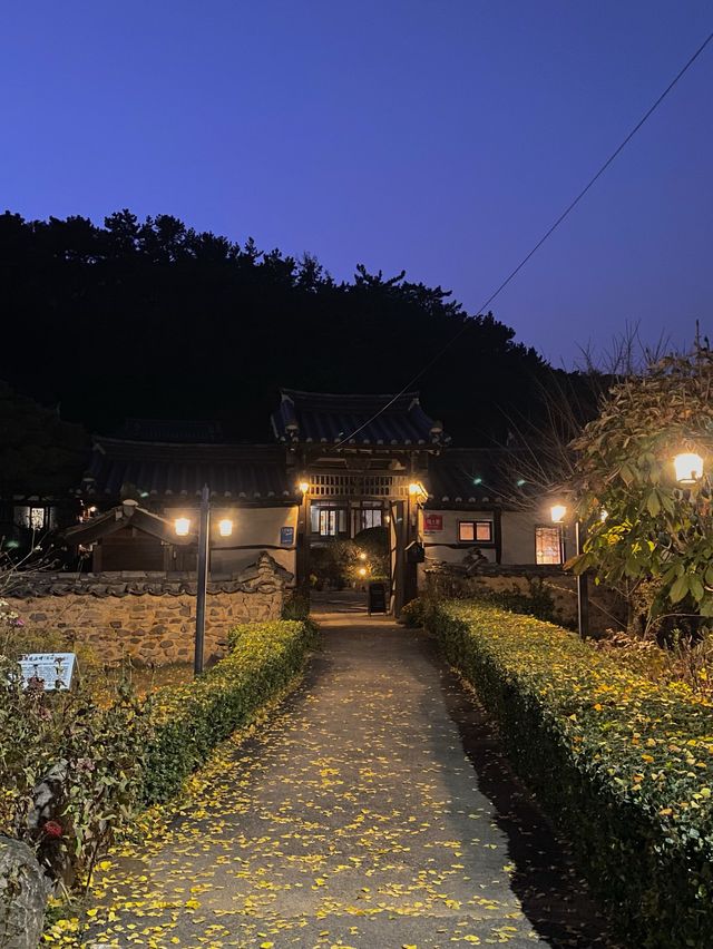 밤에 더 아름다운 한옥카페 ☕️🌙