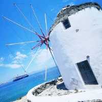 Kato Mili Windmills, Mykonos