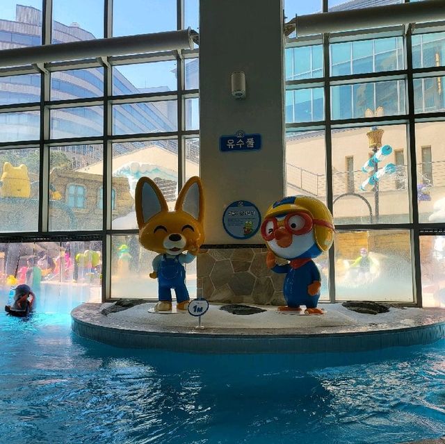 경주 한화리조트 뽀로로 테마 수영장 가족여행