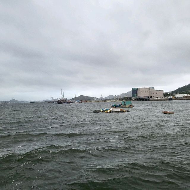 환상의 해변 산책로 목포 갓바위