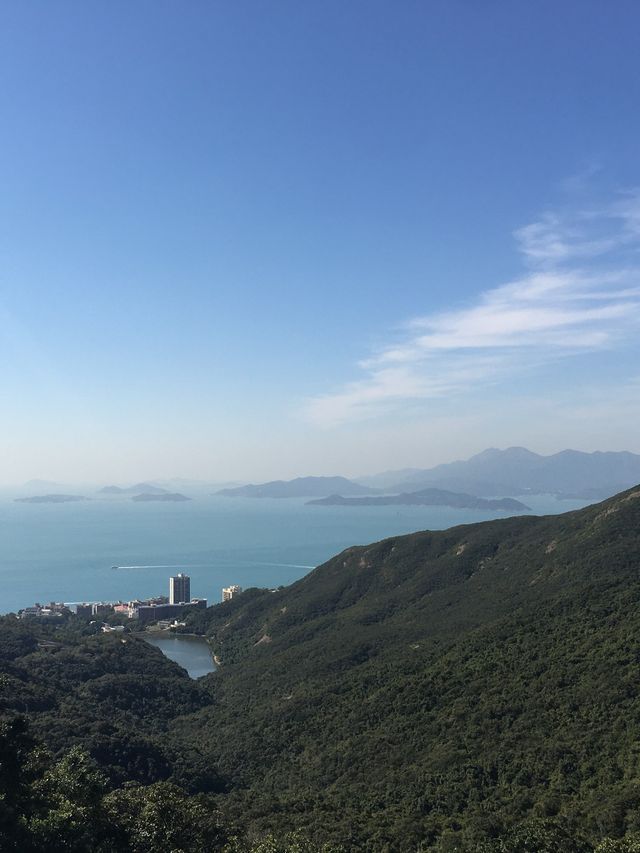 Beautiful view from The Peak 