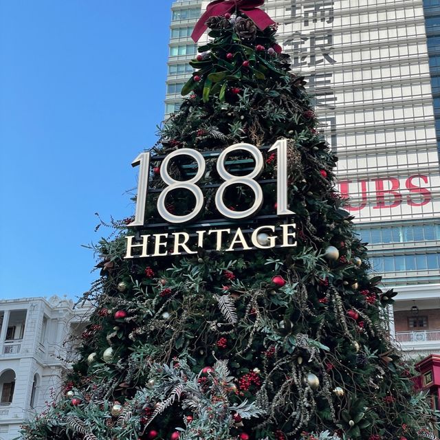 聖誕🎄打卡必去1881‼️情侶💑打卡好地方