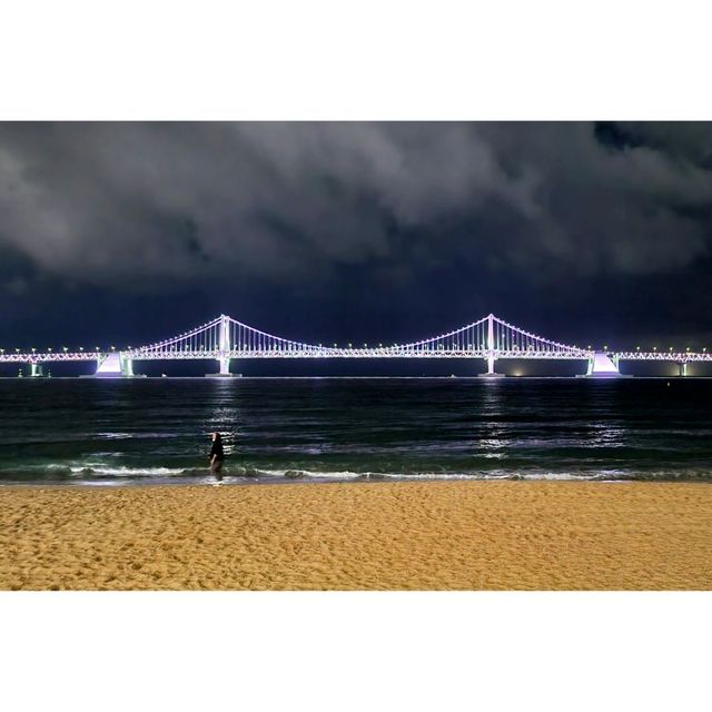 🎆 부산 밤바다, 광안리해수욕장