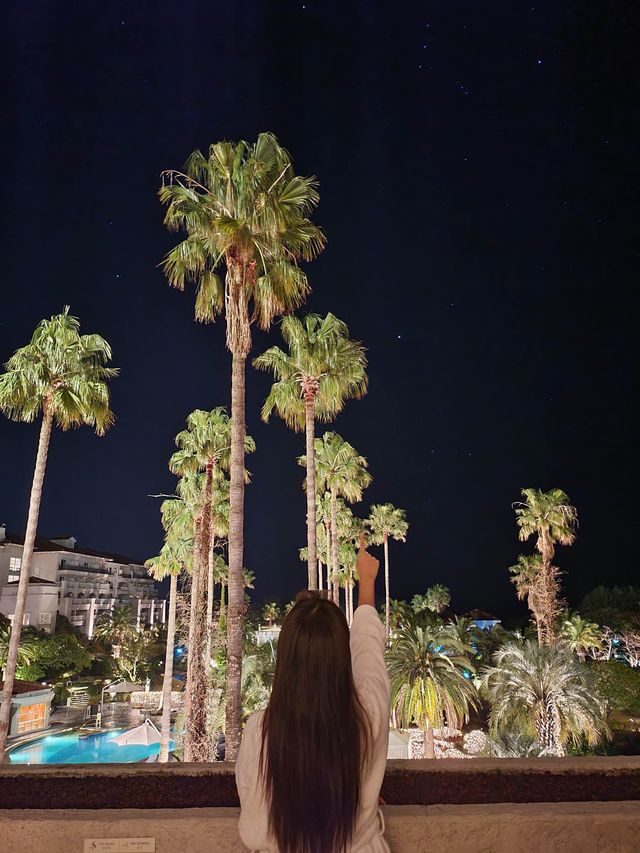 🎀제주 신라호텔의 야경🎀