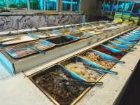 บุฟเฟ่หมูกะทะ "จันท์ทะเล" ตัวเมืองจันทบุรี 