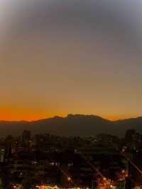 mountain skyline behind beautiful Cochabamba