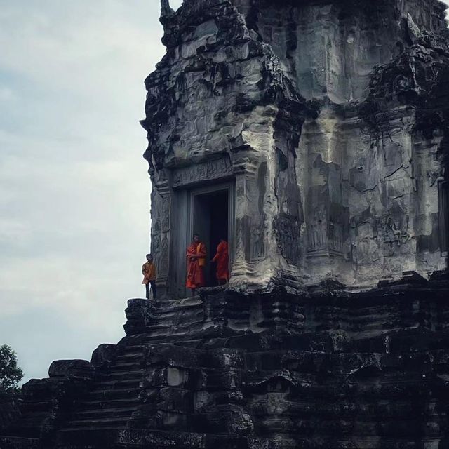 Amazing Angkor Wat no queues for pictures