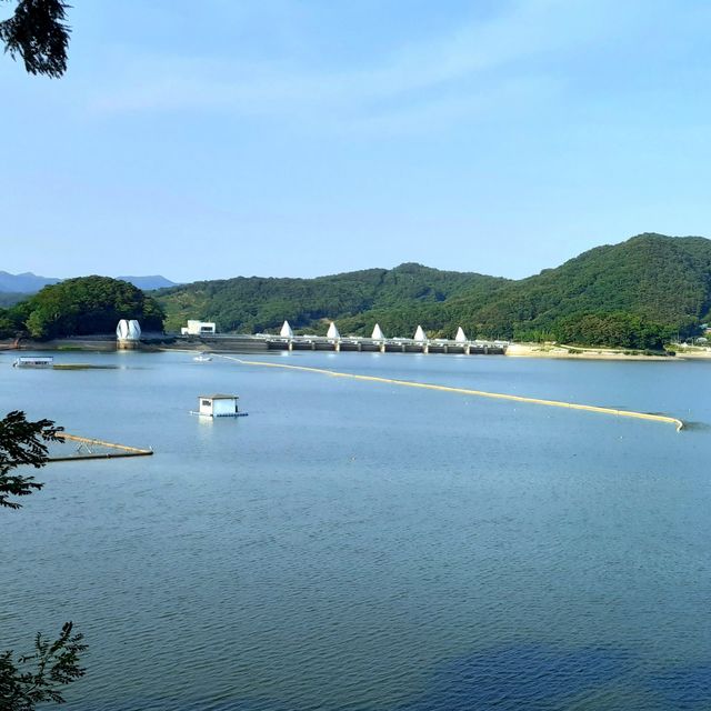 🌊더위를 날려줄 시원한 "예당호 출렁다리"