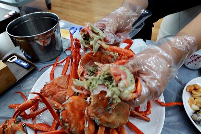 원주 홍게 맛집. 게먹고 회먹고