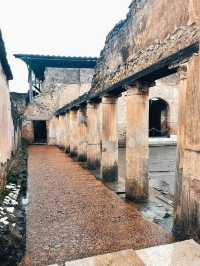 Italy's Pompeii, located at the foot of Mount Vesuvius in Naples.