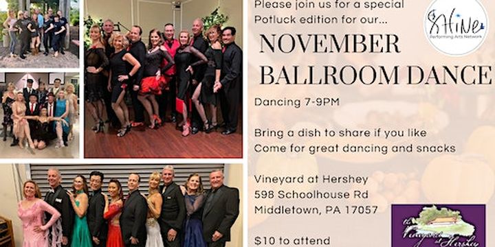November SHINE dance | The Vineyard at Hershey