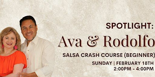 Spotlight: Salsa Crash Course (Beg) w/ Ava & Rodolfo | Rae Studios