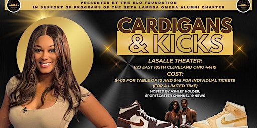 2024 Cardigans & Kicks | LaSalle Theatre