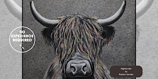 Charcoal Drawing Event "Highlander" in Jefferson | Stable Rock Winery & Distillery