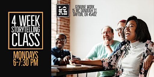 March 2024 LORE On Stage with Te'Jal Storytelling Class | Genuine Work