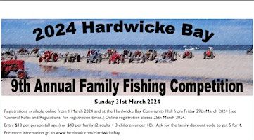 2024 Hardwicke Bay Fishing Competition | Hardwicke Bay Progress Association Hall