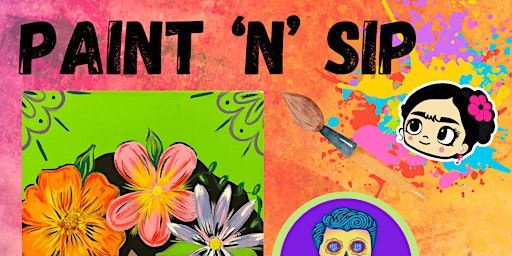 Frida Paint 'n' Sip at Tres Leches Cafe- April 20th | Tres Leches Café