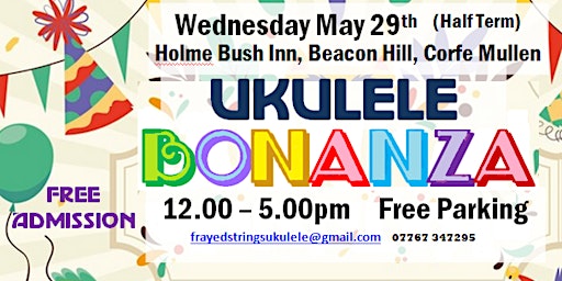 Ukulele Bonanza Day | Holme Bush Inn