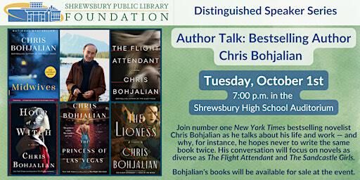 Author Talk: Best Selling Author Chris Bohjalian | Shrewsbury High School